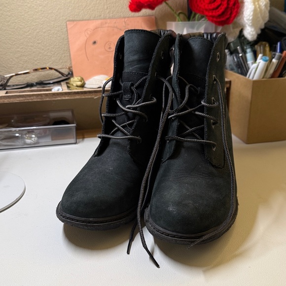 Timberland Amston 3” Women’s Boots Size 8, Black - Picture 1 of 9